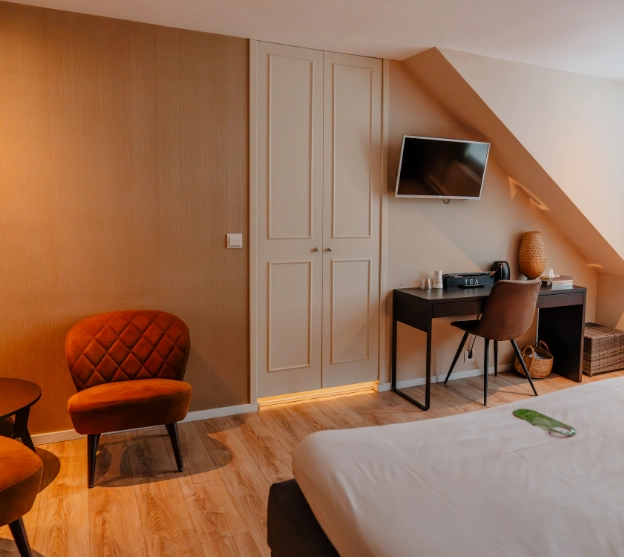 sfeervolle hotelkamer in zoetermeer