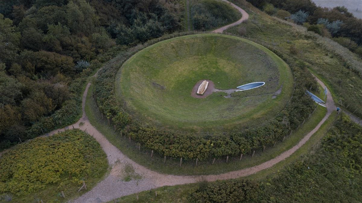Celestial Vault, bijzonder kunstwerk in de duinen bij Kijkduin